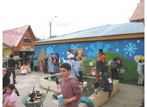 Intervención cultural de 10 días en Puerto Williams logró la participación de 150 residentes en talleres.